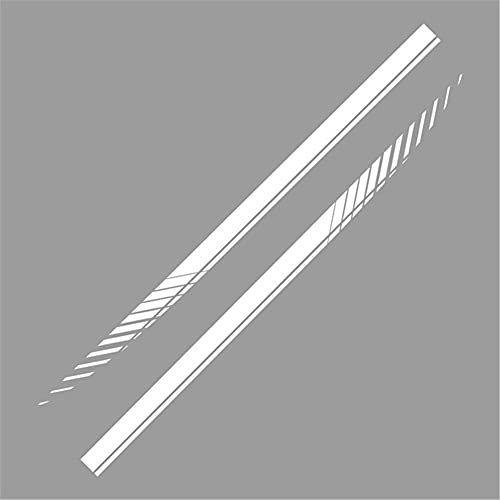 LSGGTIM Auto Seitenaufkleber Streifen, 1 Paar Rennstreifen Autoaufkleber Rallyestreifen DIY Seitenschweller Vinyl Grafik Seitenstreifen Auto Body Racing Sport Aufkleber Seite Dekoration-190cmx9cm LSGGTIM Auto Seitenaufkleber Streifen, 1 Paar Rennstreifen Autoaufkleber Rallyestreifen DIY Seitenschweller Vinyl Grafik Seitenstreifen Auto Body Racing Sport Aufkleber Seite Dekoration-190cmx9cm von LSGGTIM