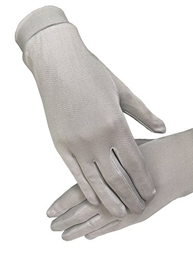 LSHARON Handschuhe aus 100 % Maulbeerseide, Thermofutter, Ski- und Fahrradhandschuhe, silber, M LSHARON Handschuhe aus 100 % Maulbeerseide, Thermofutter, Ski- und Fahrradhandschuhe, silber, M von LSHARON