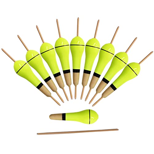LSHDCER 10 Stück Posen Angeln Schwimmer Angelposen Set Beleuchtete Angelposen, Stil A LSHDCER 10 Stück Posen Angeln Schwimmer Angelposen Set Beleuchtete Angelposen, Stil A von LSHDCER