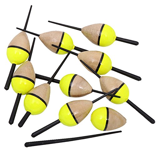 LSHDCER 10 Stück Posen Angeln Schwimmer Angelposen Set Beleuchtete Angelposen, Stil C LSHDCER 10 Stück Posen Angeln Schwimmer Angelposen Set Beleuchtete Angelposen, Stil C von LSHDCER