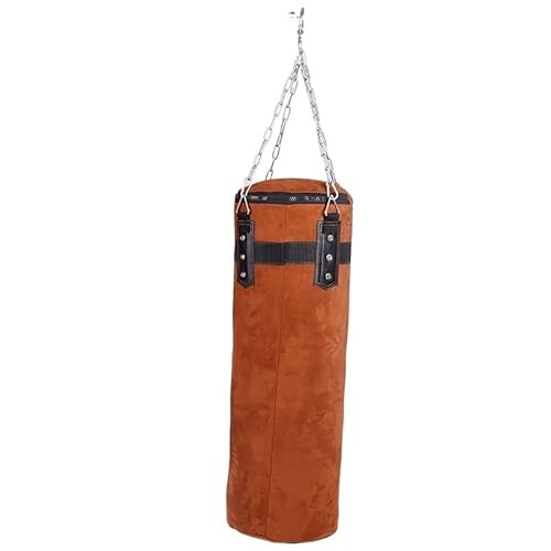 Boxsack Stehend 80/90/100/120 cm PU Sandsack Treten Zug Boxsack Indoor Sport Boxsack Erwachsene(80cm) von LSHIJI