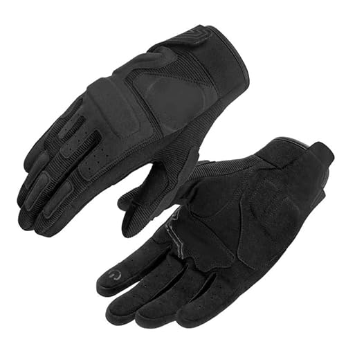 LSHIJI Motorradhandschuhe Handschuhe Herren Damen Screen Touch Motorradhandschuhe Frühling Herbst Winddichte Handschuhe MTB Vollfinger Fahrradhandschuhe Motorrad Handschuhe(Noir,XXL) von LSHIJI