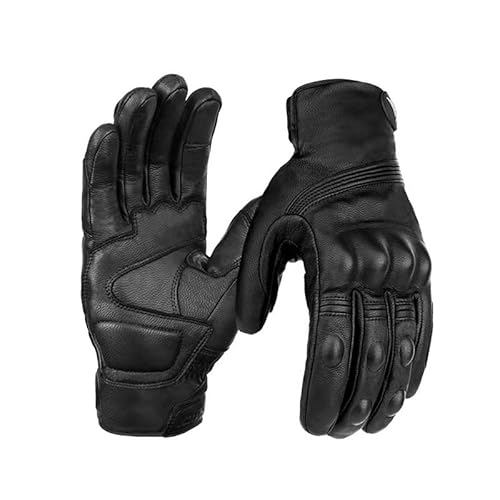 LSHIJI Motorradhandschuhe Winter Motorrad Handschuhe Männer Frauen Warme Innere Winddicht Motorrad Handschuhe(M) von LSHIJI