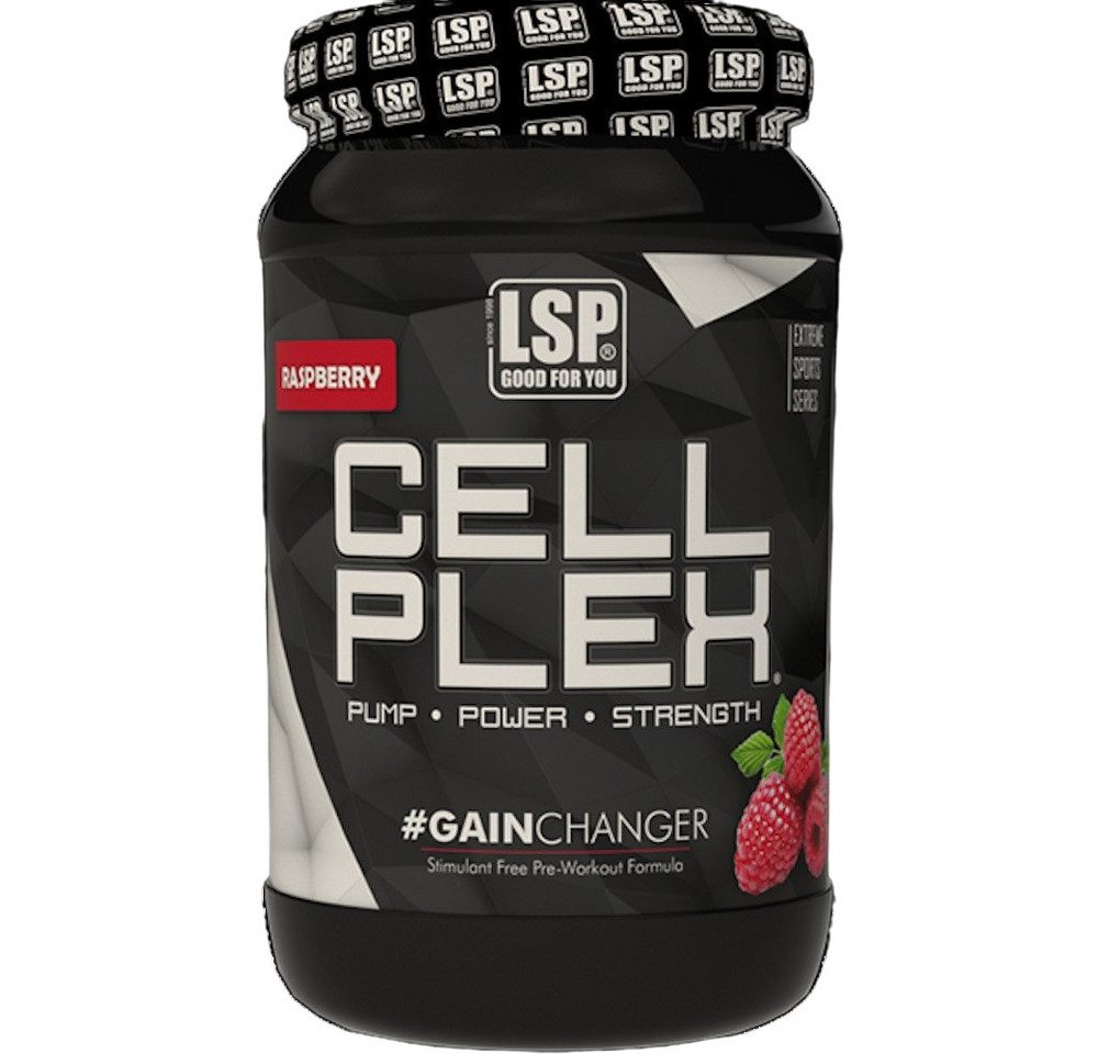 LSP Pre Workout Shake CELL PLEX® (1.260g) - Raspberry NEU Pulver, 1 er Dose à 1,00 St., 1260 g von LSP