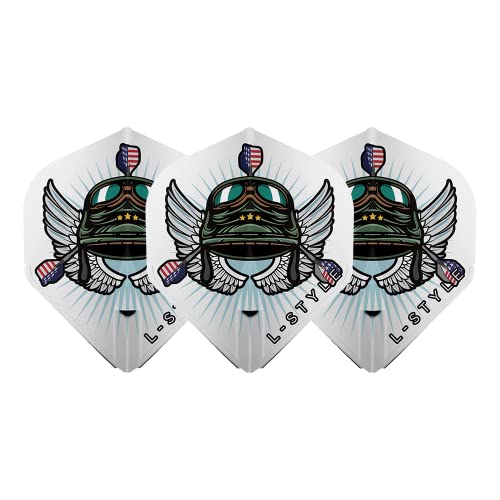 L-Style EZ L1 Flights Leonard Gates Ver.3 White von Thor-Sports L-Style EZ L1 Flights Leonard Gates Ver.3 White von Thor-Sports von LSTYLE