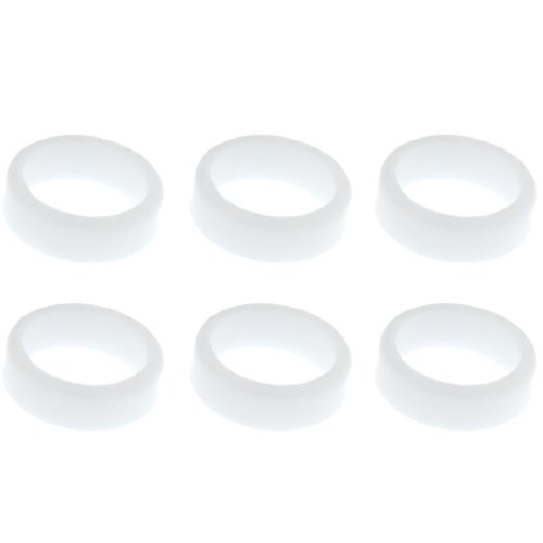 L-Style L Rings - White Weiß L-Style L Rings - White Weiß von LSTYLE