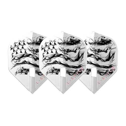 L-Style L1 Kami Thibault Tricole White V2 - Dart Flights L-Style L1 Kami Thibault Tricole White V2 - Dart Flights von LSTYLE