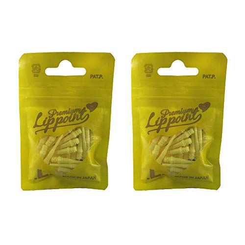 LSTYLE Dartspitzen: Premium Lippoint - Soft Tip Points - 2BA Standardgewinde - Gelb 2er-Pack LSTYLE Dartspitzen: Premium Lippoint - Soft Tip Points - 2BA Standardgewinde - Gelb 2er-Pack von LSTYLE