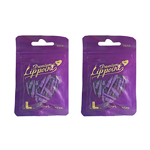LSTYLE Dartspitzen: Premium Lippoint - Soft Tip Points - 2BA Standardgewinde - Lila 2er-Pack LSTYLE Dartspitzen: Premium Lippoint - Soft Tip Points - 2BA Standardgewinde - Lila 2er-Pack von LSTYLE