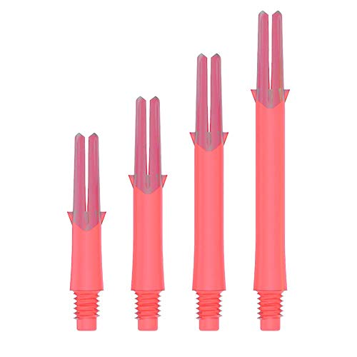 Touches métalliques L-Shaft verrouillée Droites Dart Tige Lot de 3 Rouge Transparent, Rouge, 130 Touches métalliques L-Shaft verrouillée Droites Dart Tige Lot de 3 Rouge Transparent, Rouge, 130 von LSTYLE