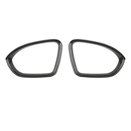 LSYSND ABS Auto Seite Rückspiegel Abdeckung Verkleidung Regen Augenbrauenrahmen Dekor Aufkleber Zubehör, für Buick Regal 2017-2021 von LSYSND