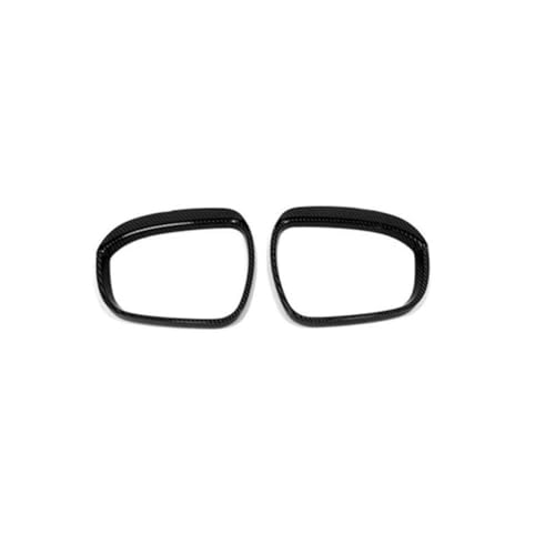 LSYSND Auto-Rückspiegelabdeckung Regen-Augenbrauenrahmen-Zieraufkleber für Nissan Xtrail X-Trail T32 2021 von LSYSND