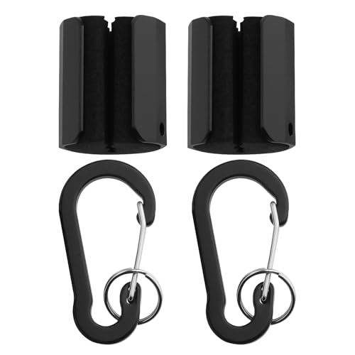 LT Easiyl 2 Stücke Aluminiumlegierung Leichte Tragbare Köder Angelrutenaufhänger Creek Rod Clips Tragbarer Angelrutenhalter Angelrutenclip Schwarz LT Easiyl 2 Stücke Aluminiumlegierung Leichte Tragbare Köder Angelrutenaufhänger Creek Rod Clips Tragbarer Angelrutenhalter Angelrutenclip Schwarz von LT Easiyl
