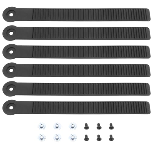 LT Easiyl 6 Stück Snowboard Knöchelriemen 20,4 x 2 cm Roller Skating Schuhe Bindungsriemen Snowboard Leiter Befestigungsgurt mit Befestigungsschrauben Schwarz LT Easiyl 6 Stück Snowboard Knöchelriemen 20,4 x 2 cm Roller Skating Schuhe Bindungsriemen Snowboard Leiter Befestigungsgurt mit Befestigungsschrauben Schwarz von LT Easiyl