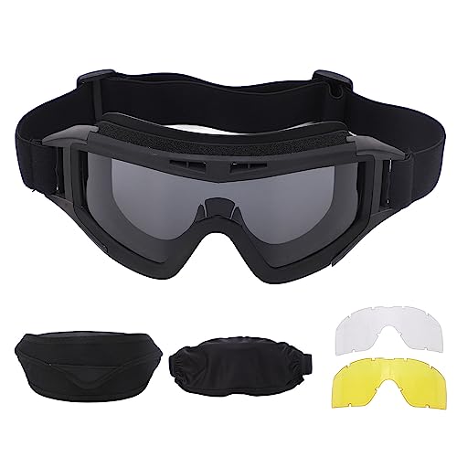 Gafas Gafas antivaho Gafas de Doble Lente Gafas protectoras, protección para los Ojos, Gafas de Seguridad para el Trabajo, construcción, Laboratorio, Lentes Amarillas a Prueba de von LTSQIN