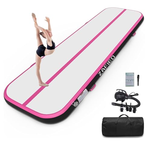 Air Matte Track, Gymnastikmatte 3/4/5/6m Turnmatte Aufblasbar Tumbling Matten mit Pumpe Trainingsmatte Fitnessmatte Yogamatte für Zuhause Outdoor Air Matte Track, Gymnastikmatte 3/4/5/6m Turnmatte Aufblasbar Tumbling Matten mit Pumpe Trainingsmatte Fitnessmatte Yogamatte für Zuhause Outdoor von LUBAKED