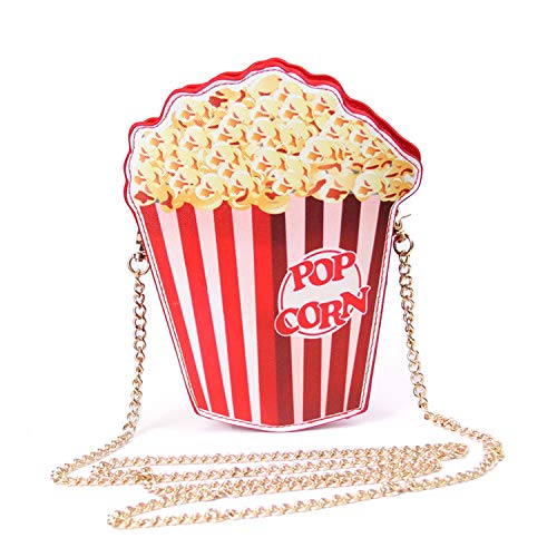 LUI SUI Mädchen PU Leder Geldbörse Popcorn süße Geldbörse kleine Umhängetasche Persönlichkeit Mini Umhängetasche Handtaschen LUI SUI Mädchen PU Leder Geldbörse Popcorn süße Geldbörse kleine Umhängetasche Persönlichkeit Mini Umhängetasche Handtaschen von LUI SUI
