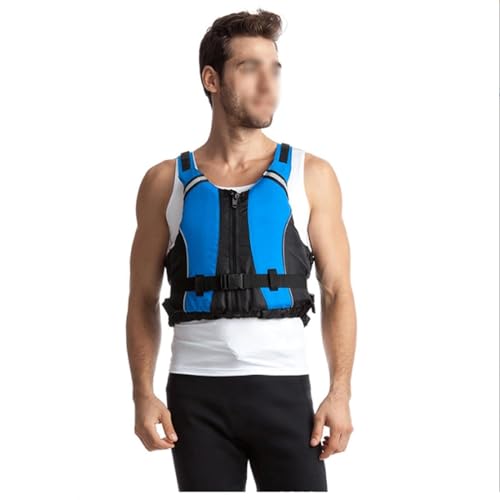 Schwimmjacke – Damen Kajak-Schwimmweste, leichte Schwimmwesten mit hohem Auftrieb, Schwimmweste mit verstellbarem Gürtel für Bootfahren, Angeln, Surfen, Größe L - XL von LUIVZD