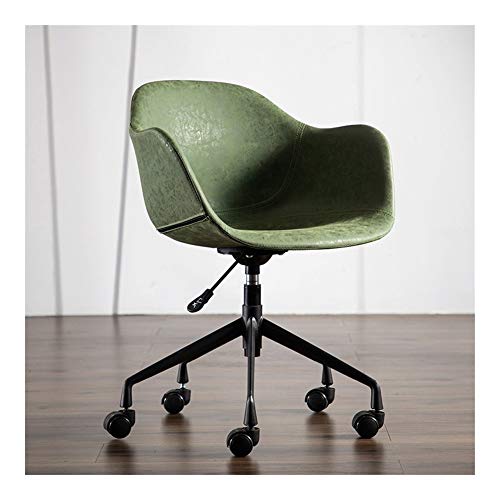 LULUMAIC Computerstuhl, Leder, Studio-Schlafzimmerstuhl, ergonomisches Spiel, bequemer Lazy Chair, Konferenz-Bürostuhl, Bürostuhl von LULUMAIC