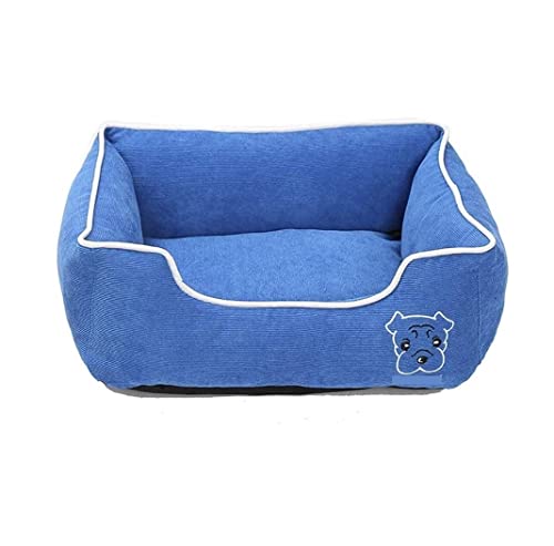 LULUMAIC Haustiernest, Hundebett, Katzenbett, Haustierbett, bequemes Hundebett, Haustier-Schlafmatte, waschbar, warme Hundehütte, Katzennesthaus, weiches Kissen, Sofa, Haustierbett, Welpenbett (Farbe: von LULUMAIC