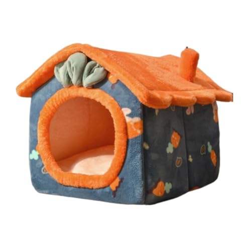 LULUMAIC Haustiernest Hundebett Katzenbett Hundebett für große Hunde Hundebett mit wasserdichtem und abnehmbarem waschbarem Bezug Faltbares Hundebett Haustierbett Welpenbett (Farbe: C, Größe: 43 * 36 von LULUMAIC