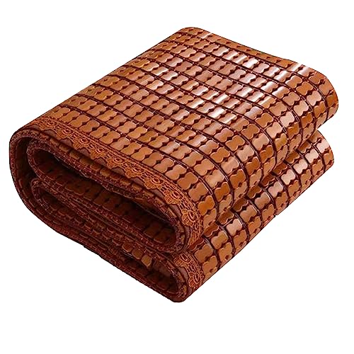 LULUMAIC Matratze, atmungsaktive Sommermatte, erfrischende Bambusmatte, Bambus-Mahjong-Matte, Faltbare Sommer-Schlafmatten, kühl, Aber Nicht eisig, für Betten, Sofas, Stühle (55 x 180 cm) von LULUMAIC