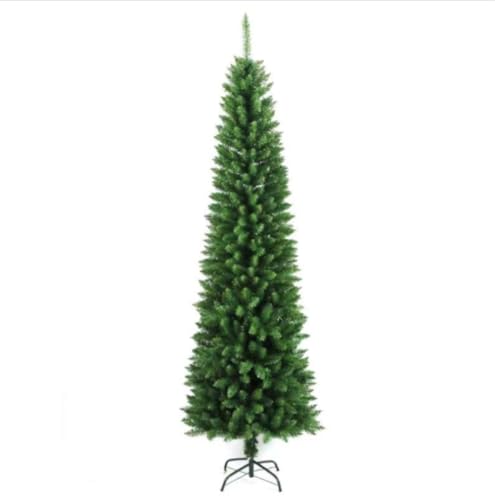 LULUMAIC Weihnachtsbaum Künstlicher dünner Weihnachtsbaum Weihnachtsdekorationsbaum Geeignet für künstlichen Weihnachtsbaum im Innen- und Außenbereich (1,2 m) von LULUMAIC