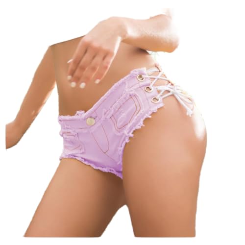 LUMoony Damen-Shorts 1Pcs Sexy Frauen Denim Short niedrige Taille Hotpants Abgeschnitten Tanga Niedrig Anheben Mini Jeans Zerrissen Kurze Hose Fashion Denim Shorts Party Nacht Club LUMoony Damen-Shorts 1Pcs Sexy Frauen Denim Short niedrige Taille Hotpants Abgeschnitten Tanga Niedrig Anheben Mini Jeans Zerrissen Kurze Hose Fashion Denim Shorts Party Nacht Club von LUMoony