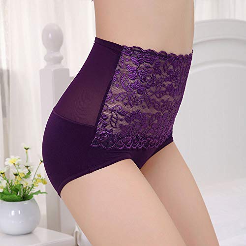 MoonyLI Frauen Baumwolle Hohe Taille Unterwäsche Slips Weiche Spitze transparente Schlüpfer Hohe Taille Atmungsaktive Höschen MoonyLI Frauen Baumwolle Hohe Taille Unterwäsche Slips Weiche Spitze transparente Schlüpfer Hohe Taille Atmungsaktive Höschen von LUMoony