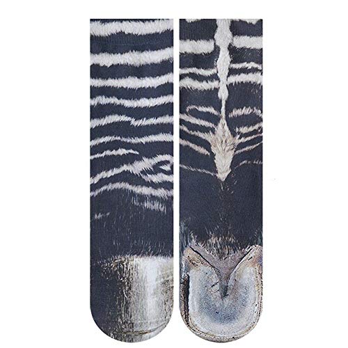 LUMoony MoonyLI Unisex Tierfüß Socken Tierpfote 3D Simulation Print Crew Socken lustige Tiermuster Kindersocken von LUMoony