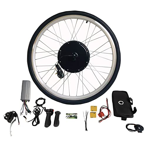 LUNICASHA E-Bike Umbausatz 28 Zoll LCD Hinterrad Motor E-Bike Conversion Kit Elektrofahrrad Umbausatz 36V 500W Elektro-Fahrrad Elektrofahrräder Umbausat von LUNICASHA