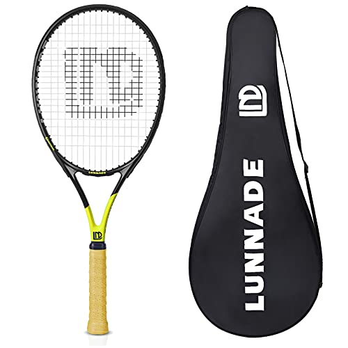 LUNNADE Tennisschläger für Erwachsene, 27 Zoll Leicht Tennisschläger mit Hülle, Geeignet für Damen Herren Anfänger und Fortgeschrittene LUNNADE Tennisschläger für Erwachsene, 27 Zoll Leicht Tennisschläger mit Hülle, Geeignet für Damen Herren Anfänger und Fortgeschrittene von LUNNADE
