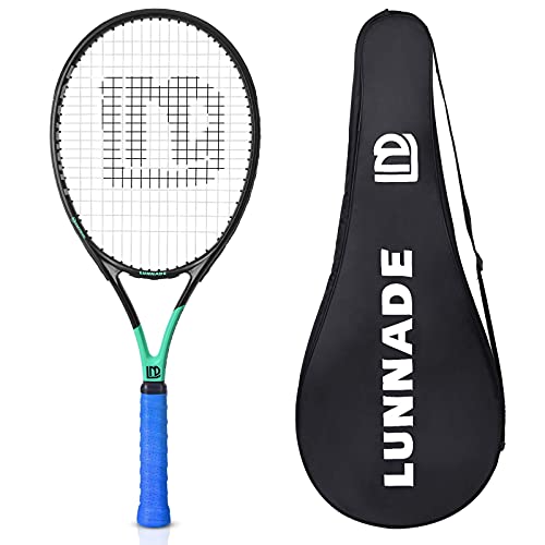 LUNNADE Tennisschläger für Erwachsene, 27 Zoll Leicht Tennisschläger mit Hülle, Geeignet für Damen Herren Anfänger und Fortgeschrittene LUNNADE Tennisschläger für Erwachsene, 27 Zoll Leicht Tennisschläger mit Hülle, Geeignet für Damen Herren Anfänger und Fortgeschrittene von LUNNADE
