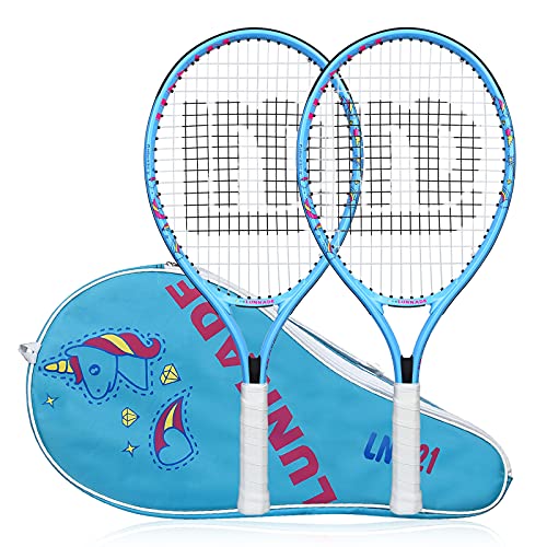 LUNNADE Tennisschläger für Kinder Junior, 19/21/23/25 Zoll Jugend Tennisschläger mit Hülle, geeignet für Anfänger Jungen und Mädchen Alter 3-12 LUNNADE Tennisschläger für Kinder Junior, 19/21/23/25 Zoll Jugend Tennisschläger mit Hülle, geeignet für Anfänger Jungen und Mädchen Alter 3-12 von LUNNADE