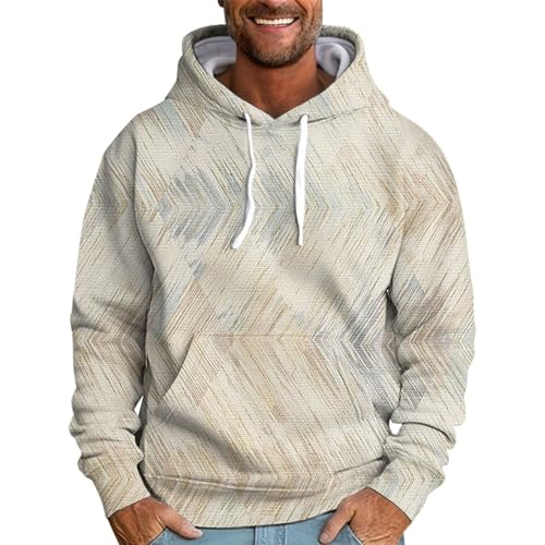 LUNULE Oversized Hoodie Herren Skeleton Zip Up Hoodie Batik Druck Langarm Pullover Mit Kapuze Unisex Basic Hoody Kapuzenpullover Pullover Schwarz Herren Hoodie Schwarz von LUNULE