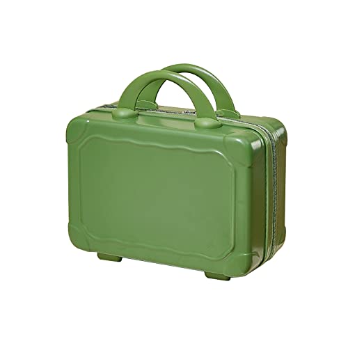 LUOFENG 14-Zoll-ABS-Kosmetiktasche, tragbarer Reise-Make-up-Koffer, dekorative Handgepäck-Tragetasche für Frauen und Mädchen von LUOFENG