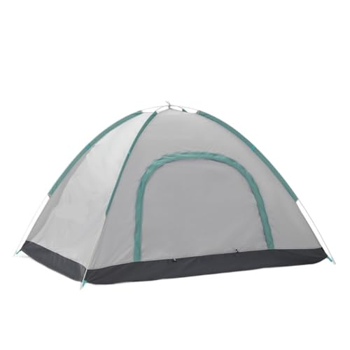 Zelt Outdoor Camping Vollautomatisches Tragbares Faltbares Campingzelt 3-4 Personen Strandzelt Doppeltürzelt Zelte von LUOQIANDEBB
