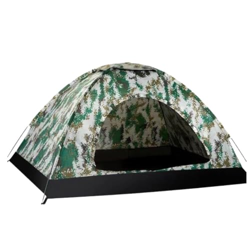 Zelt Outdoor-Zelt Camping-Klappzelt 1-2-3-4 Handmontierte Wind- Und Regensichere Campingbedarf Und -ausrüstung Zelte (Color : L, Size : A) von LUOQIANDEBB