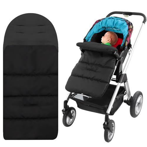 LURBABYPER Wimpelkette, Kinderwagen-Schlafsack für Babys, bleiben Sie warm und gemütlich mit unseren Wimpelkettenbeuteln, Kinderwagen-Zubehör (A) von LURBABYPER