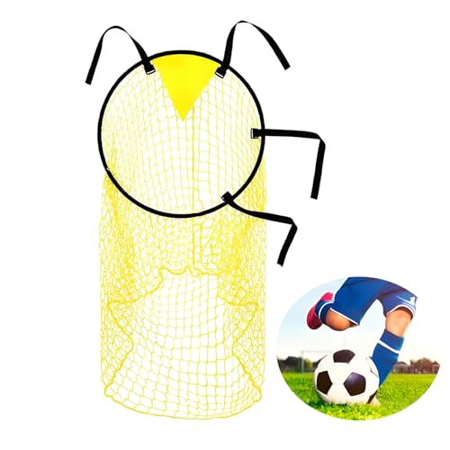 LURVOUS Fussball Ziel, Fußballtor Fußball Zielnetz Fußball Top Bins Fußballtornetz Tragbares Fußball Trainingstor mit Verstellbaren Trägern, Fussball Trainingszubehör für Fußball Zielübung LURVOUS Fussball Ziel, Fußballtor Fußball Zielnetz Fußball Top Bins Fußballtornetz Tragbares Fußball Trainingstor mit Verstellbaren Trägern, Fussball Trainingszubehör für Fußball Zielübung von LURVOUS