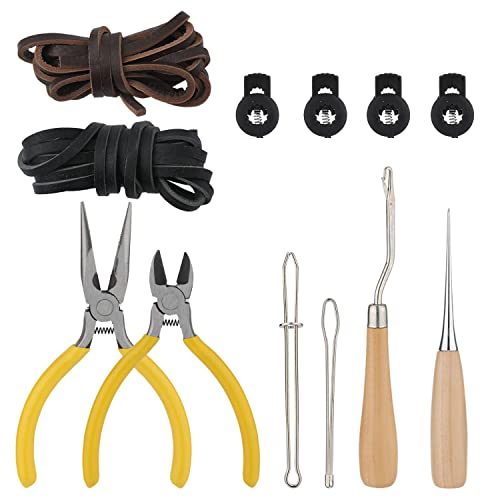 LUTER 12 Teiliges Handschuh Reparatur Set, Baseballhandschuh Reparaturset Enthält Streifen, Baseballhandschuh-Spitzeneinfädler Schnürwerkzeuge mit Box Baseball- und Softballhandschuh-Zubehör LUTER 12 Teiliges Handschuh Reparatur Set, Baseballhandschuh Reparaturset Enthält Streifen, Baseballhandschuh-Spitzeneinfädler Schnürwerkzeuge mit Box Baseball- und Softballhandschuh-Zubehör von LUTER