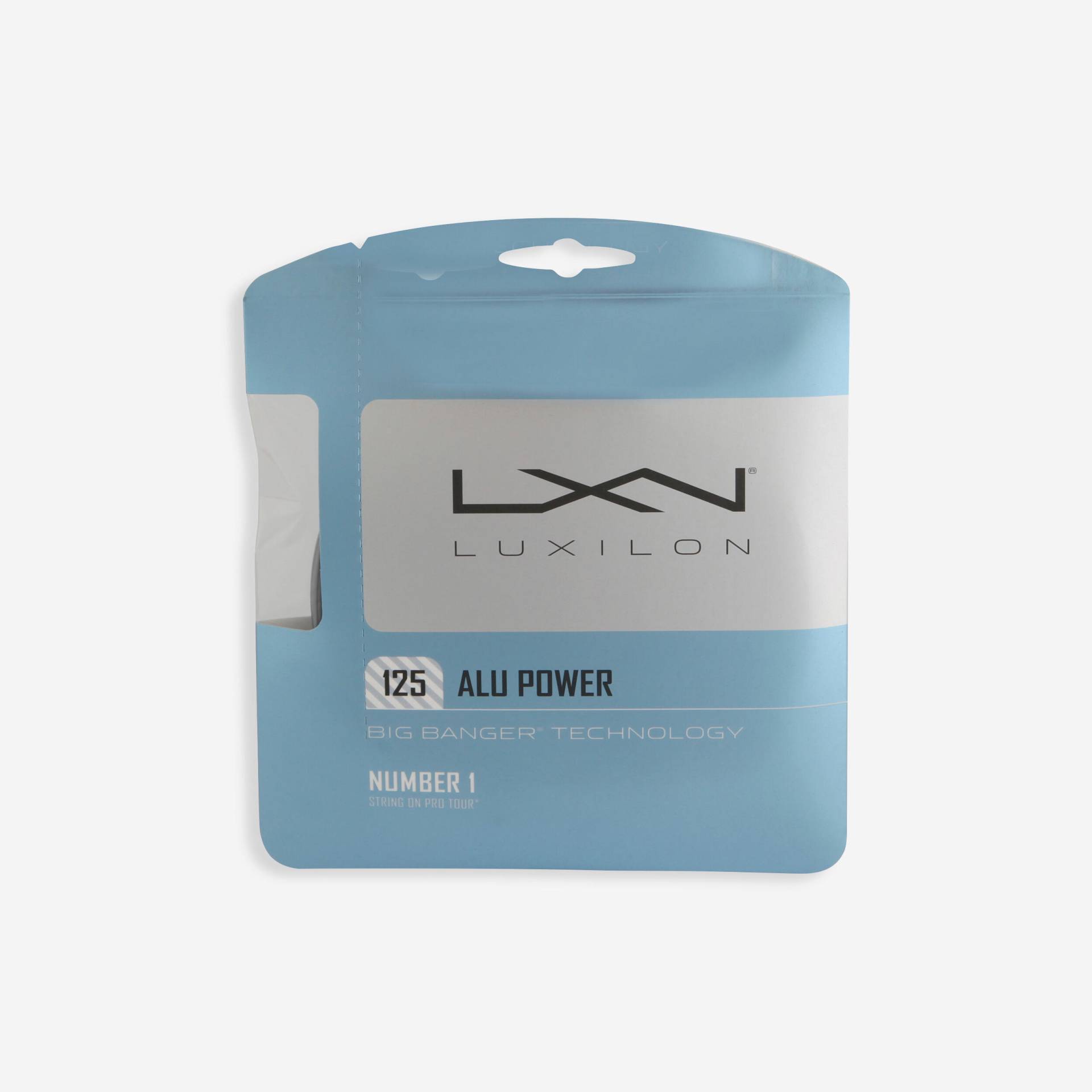Luxilon Monofaser Tennissaite 1.25 mm - Big Banger Alu Power grau Luxilon Monofaser Tennissaite 1.25 mm - Big Banger Alu Power grau von LUXILON