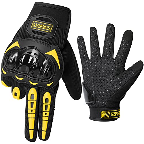 LVNRIDS Motorrad Handschuhe Touchscreen Vollfinger Handschuhe Atmungsaktiv Fahrradhandschuhe Reithandschuhe für Radfahren Airsoft Motorrad Gelb M LVNRIDS Motorrad Handschuhe Touchscreen Vollfinger Handschuhe Atmungsaktiv Fahrradhandschuhe Reithandschuhe für Radfahren Airsoft Motorrad Gelb M von LVNRIDS