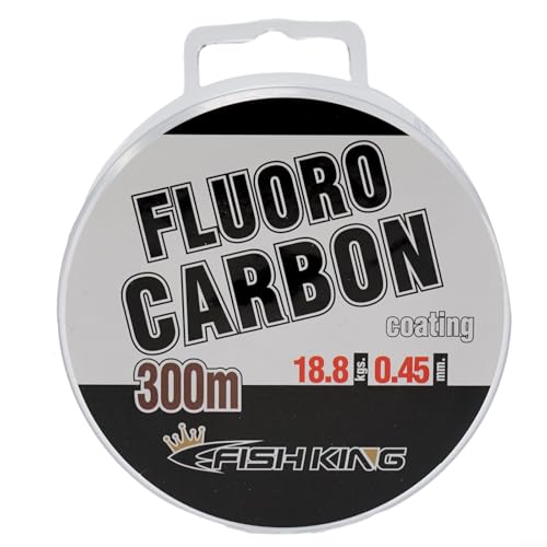 Fluorkohlenstoff-Angelschnur, perfekt für anspruchsvolle Angelbedingungen, 300 m Länge, 0,3, 0, 5 mm Dicke (0,45 mm) von LVYXON