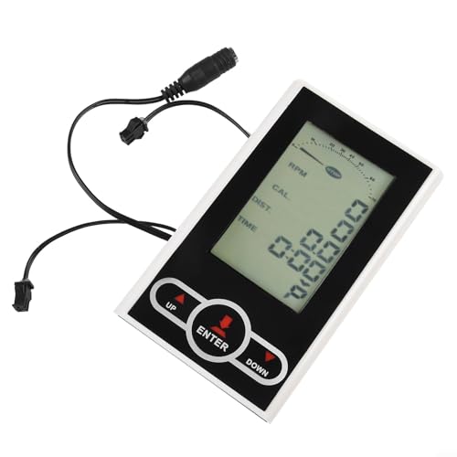 Heimtrainer Monitor Tachometer, Ellipsentrainer Monitor Tacho Display Kits, Monitor Tachometer Elliptisches Display Fit für Heimtrainer von LVYXON