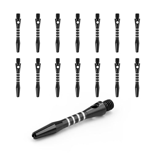LWLWA 15 Stück Dart Schaft, Aluminiumlegierung Darts Schäfte, Kreuzschlitzdesign Dart Schäfte, 2BA Universalgewinde, für Darts Stahlspitze oder Darts Weicher Spitze LWLWA 15 Stück Dart Schaft, Aluminiumlegierung Darts Schäfte, Kreuzschlitzdesign Dart Schäfte, 2BA Universalgewinde, für Darts Stahlspitze oder Darts Weicher Spitze von LWLWA