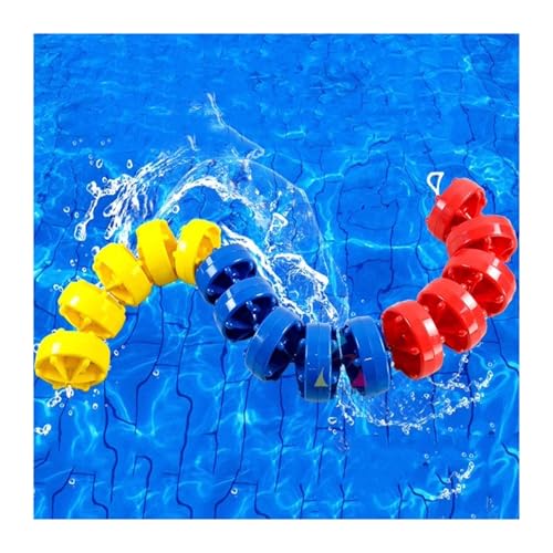 Schwimmleinen Für Schwimmbecken, Professionelle Schwimmleinen Für Schwimmbecken, Schwimmbecken/Strand/Wasserpark/Flachwasser/Tiefwasser Schwimmleinen, Schwimmende Absperrung(15CM,16/52.49FT) von LXBAMKEA