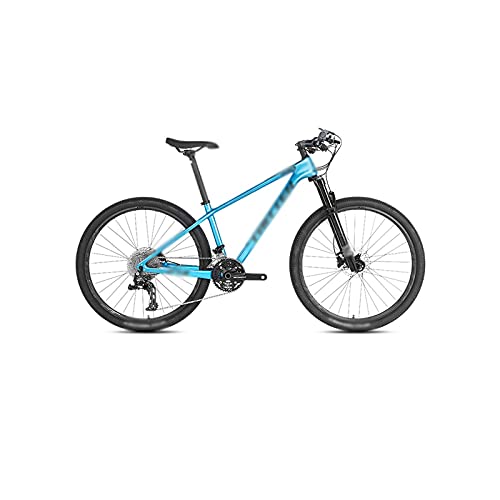 LXHAHQ Fahrrad, 27,5/29 Zoll Carbon-Mountainbike Fahrrad Fernverriegelung Luftgabel/Blue/27.5 * 15 von LXHAHQ