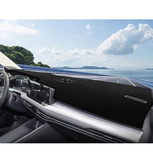 LXHZNB Auto-Armaturenbrett-Abdeckung, Lichtschutzmatte, Sonnenschutz, Teppiche, Mattenzubehör, für VW Golf 8 MK8 R GTI R-Line 2020 2021 2022 2023 von LXHZNB