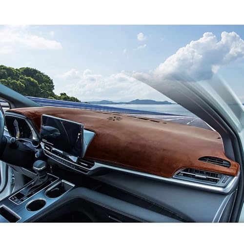 LXHZNB Auto-Armaturenbrett-Abdeckung, Sonnenschutz, Teppiche, Mattenzubehör, für Toyota Sienna XL40 2021 2022 2023 von LXHZNB